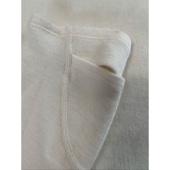 Minus 33 Soft White 1/4 zip Merino Top - L - Picture 8 of 8